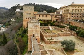 Granada and the Alhambra from Seville